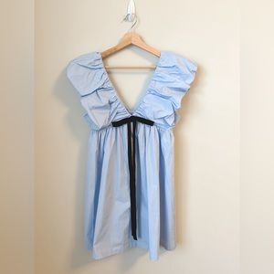 OPT Light Blue Bow Dress - Small